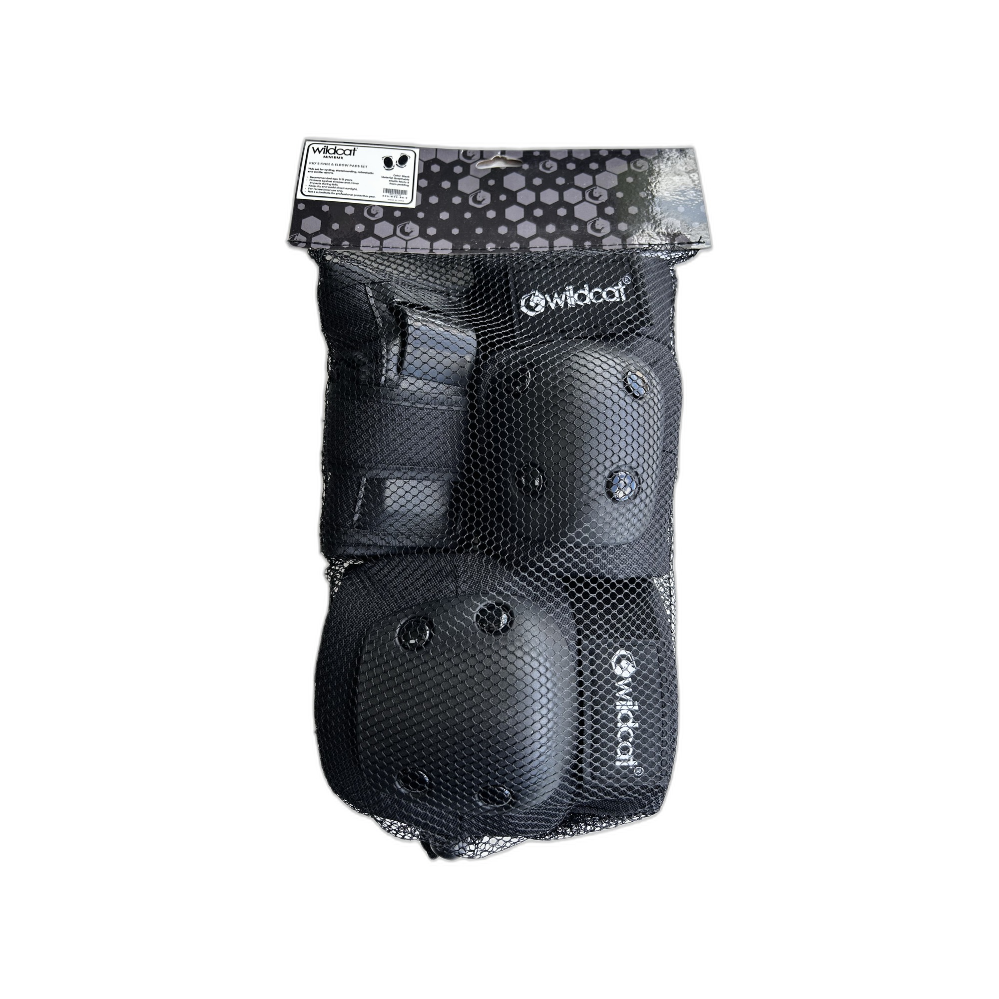 Juego de protecciones negro (S/M)
